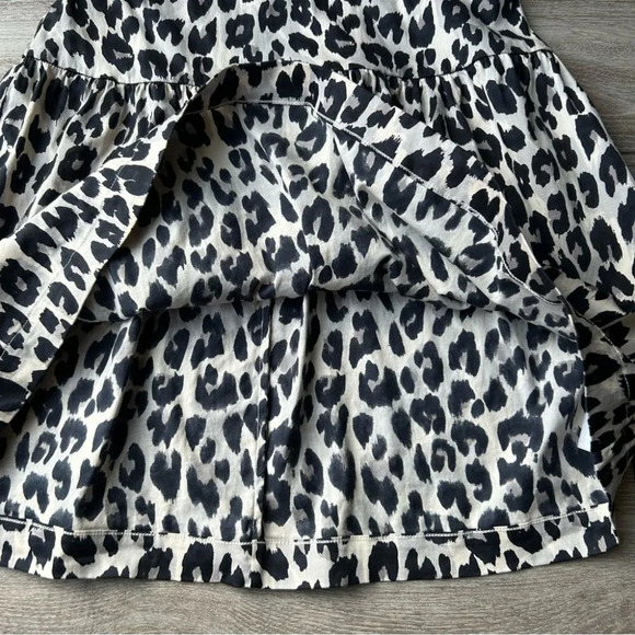 French Connection Leopard Print Racerback Cocktail Dress - Picture 6 of 13